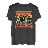 Der Berggipfel ruft Wanderlust Bergfan Wandern Bergsteiger T-Shirt