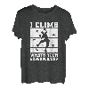 I Climb Whats Your Superpower? Seilkletterer Bouldern T-Shirt