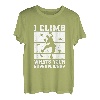 I Climb Whats Your Superpower? Seilkletterer Bouldern T-Shirt