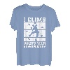 I Climb Whats Your Superpower? Seilkletterer Bouldern T-Shirt