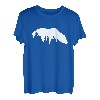 Bär Wald Natur Landschaft Silhouette Minimalismus Tier T-Shirt