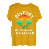Bigfoot Wanderer und lustige Bergsteiger Naturburschen T-Shirt