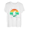 Bigfoot Wanderer und lustige Bergsteiger Naturburschen T-Shirt