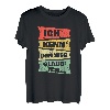 Ich kenn den Weg Wandern Spruch Alpen Berge Wanderer Lustig T-Shirt