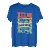 Ich kenn den Weg Wandern Spruch Alpen Berge Wanderer Lustig T-Shirt