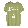 Unterschätze niemals einen alten Mann beim Bergsteigen Hobby T-Shirt