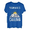 Der Gipfel ruft Wanderlust Bergsteiger Bergfan Wanderer T-Shirt
