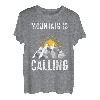 Der Gipfel ruft Wanderlust Bergsteiger Bergfan Wanderer T-Shirt