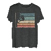 Vintage Retro Kletterer Sportklettern Bouldern T-Shirt