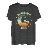 Herren Papa Bergsteiger Climbing Dad Vater Klettern T-Shirt