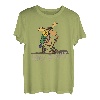 Machen Sie eine Wanderung Elch Bergsteigen Natur T-Shirt