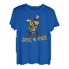 Machen Sie eine Wanderung Elch Bergsteigen Natur T-Shirt