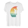 Klettern Bergsteiger Katze Retro Vintage T-Shirt