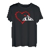 Bergliebe Wanderlust Berge Wanderer Summit Bergfan T-Shirt