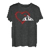 Bergliebe Wanderlust Berge Wanderer Summit Bergfan T-Shirt