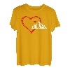Bergliebe Wanderlust Berge Wanderer Summit Bergfan T-Shirt