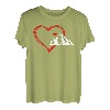 Bergliebe Wanderlust Berge Wanderer Summit Bergfan T-Shirt