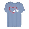 Bergliebe Wanderlust Berge Wanderer Summit Bergfan T-Shirt