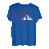 Bergliebe Wanderlust Berge Wanderer Summit Bergfan T-Shirt