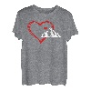 Bergliebe Wanderlust Berge Wanderer Summit Bergfan T-Shirt