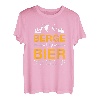 Berge und Bier Darum bin ich hier Skiurlaub Berg Skifahren T-Shirt
