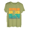 Retro Graphic Climbing Bouldern Rock Climber Mountaineer T-Shirt