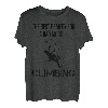Kletterer Bergsteiger Lustiger Spruch Kletterwand T-Shirt