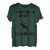 Kletterer Bergsteiger Lustiger Spruch Kletterwand T-Shirt