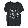 Alpenherz Berge Herz Alpen Trekking Wander - Bergkraxlerin T-Shirt