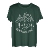 Alpenherz Berge Herz Alpen Trekking Wander - Bergkraxlerin T-Shirt