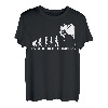 Kletterer Evolution of Climbing Boulder Bouldern T-Shirt