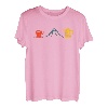 Kaffeelover Bierfan Bergsteiger Wanderer Bergfan Gipfelsport T-Shirt