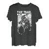 The Trail Is My Happy Place Mountainbike Radfahren Wandern T-Shirt