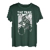 The Trail Is My Happy Place Mountainbike Radfahren Wandern T-Shirt