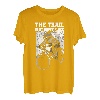 The Trail Is My Happy Place Mountainbike Radfahren Wandern T-Shirt