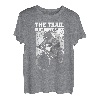 The Trail Is My Happy Place Mountainbike Radfahren Wandern T-Shirt