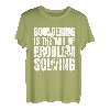 Bouldering Is The Art Of Problem Solving T-Shirt