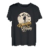 Damen Wander Wife Happy Life Natur Wanderer Wandern Bergsteiger T-Shirt