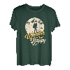 Damen Wander Wife Happy Life Natur Wanderer Wandern Bergsteiger T-Shirt
