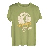 Damen Wander Wife Happy Life Natur Wanderer Wandern Bergsteiger T-Shirt