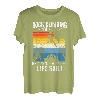 Klettern ist kein Hobby Lustiger Bergsteiger T-Shirt