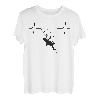 Kletterer Bergsteiger EKG Linie Kletterwand Kletterhalle T-Shirt