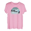 Hapfox Ski Berge Wald Schnee Natur T-Shirt