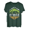I love peeing outside Wanderer lustig Berge Wandern T-Shirt