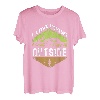 I love peeing outside Wanderer lustig Berge Wandern T-Shirt