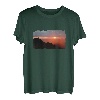 Sonnenaufgang Foto Geschenk Allgäu Grünten Alpen Panorama T-Shirt