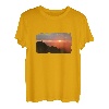Sonnenaufgang Foto Geschenk Allgäu Grünten Alpen Panorama T-Shirt