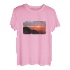 Sonnenaufgang Foto Geschenk Allgäu Grünten Alpen Panorama T-Shirt