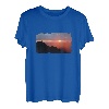 Sonnenaufgang Foto Geschenk Allgäu Grünten Alpen Panorama T-Shirt