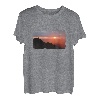 Sonnenaufgang Foto Geschenk Allgäu Grünten Alpen Panorama T-Shirt